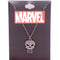 The Punisher Logo Skull Necklace w/ Chain Marvel Comics Bioworld Netflix Charm